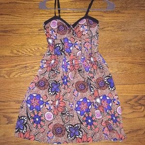 American Rag Tight Fitting Printed Dress